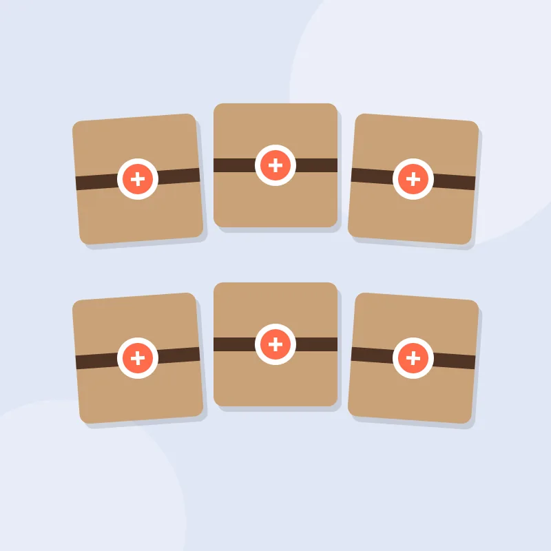 Desayunos Sorpresa Empresariales: caja individual con sticker o cinta con tu logo, sándwich artesanal (menú a elegir), fruta picada